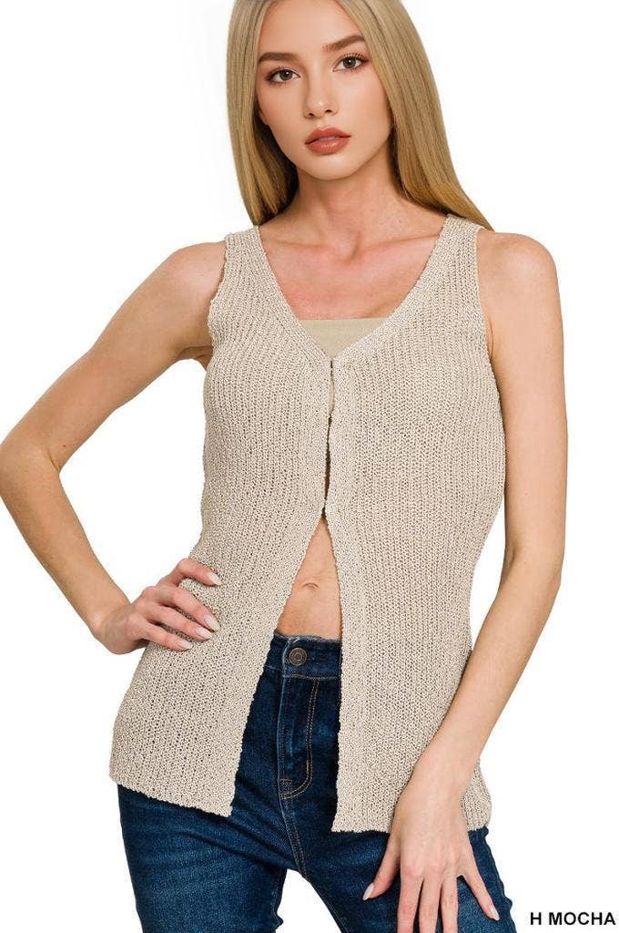 Hook & Eye Sweater Vest