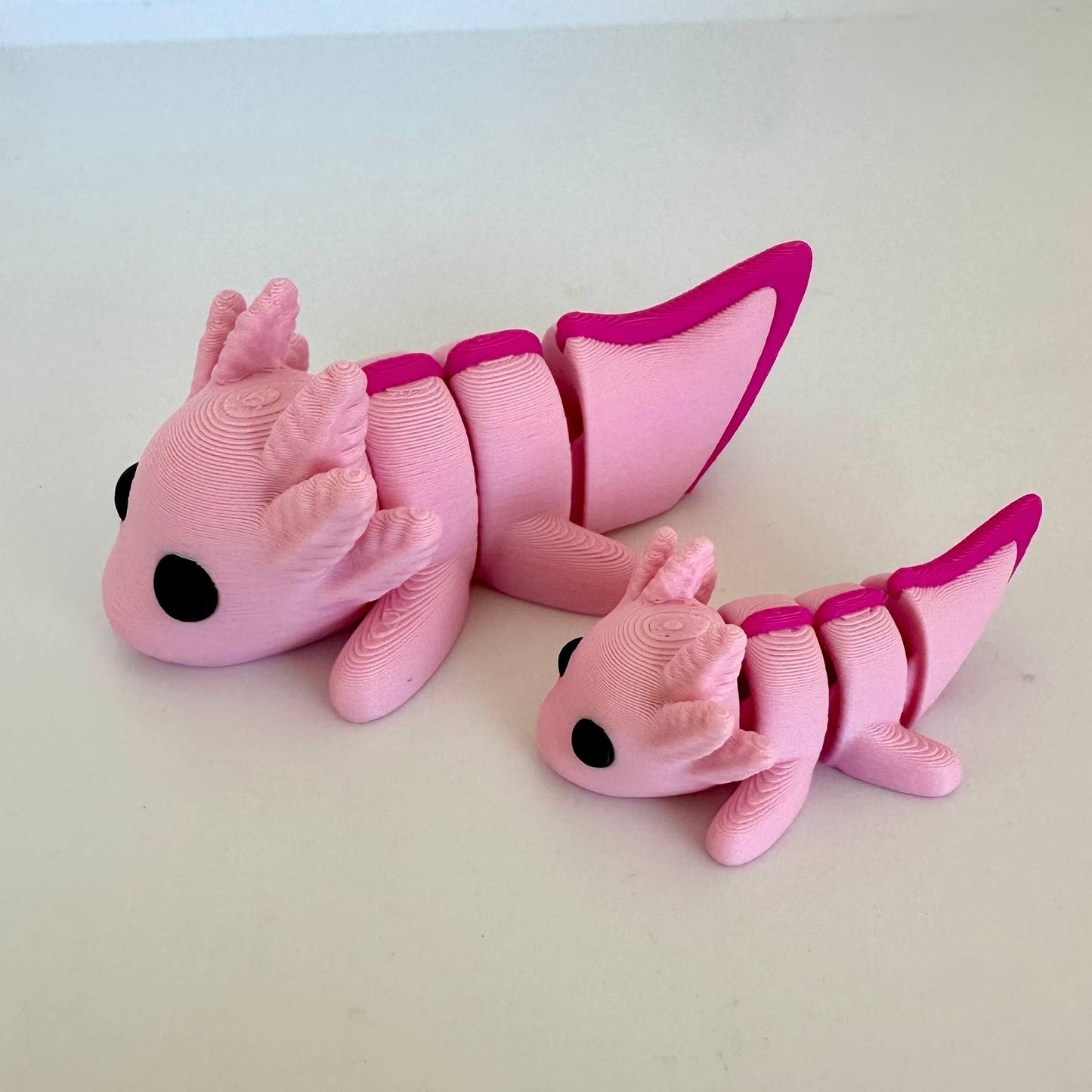 Articulating Baby Axolotls