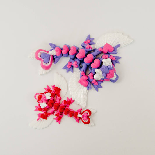 Tiny 3D Printed Pocket Valentines Fidgets
