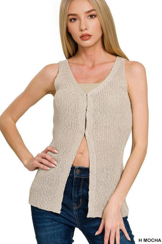 Hook & Eye Sweater Vest