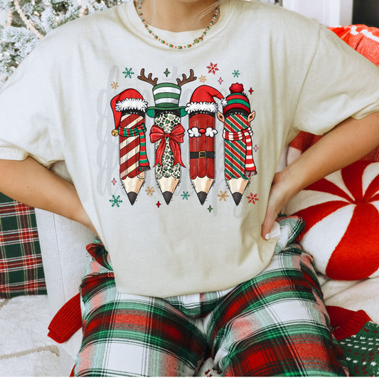 Holiday Pencils